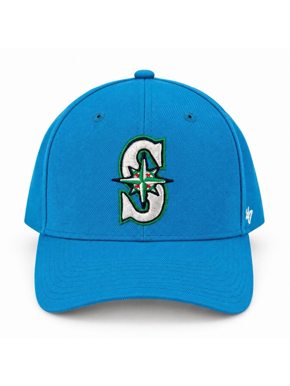 Seattle Mariners 47 Brand Adjustable Hat Blue Cap MLB Baseball OSFA NWOT
